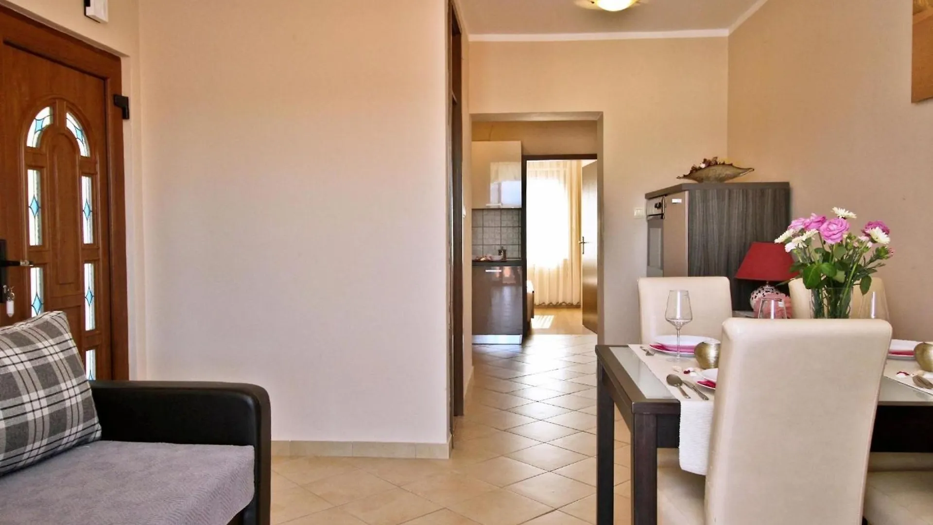 Apartment Ivanka-200M Vom Meer, Balkon, Meerblick Soline  Soline (Krk)